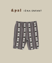 IENA ENFANT（イエナアンファン）の「【&PAL/アンドパル】別注レトロストライプハーフスパッツ kids（その他パンツ）」