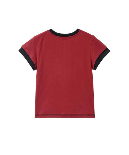RENSE(レンセ)の「Stitch Pocket Layered T-Shirt Red(Tシャツ/カットソー・レディース・その他・OS)」の4枚目の写真