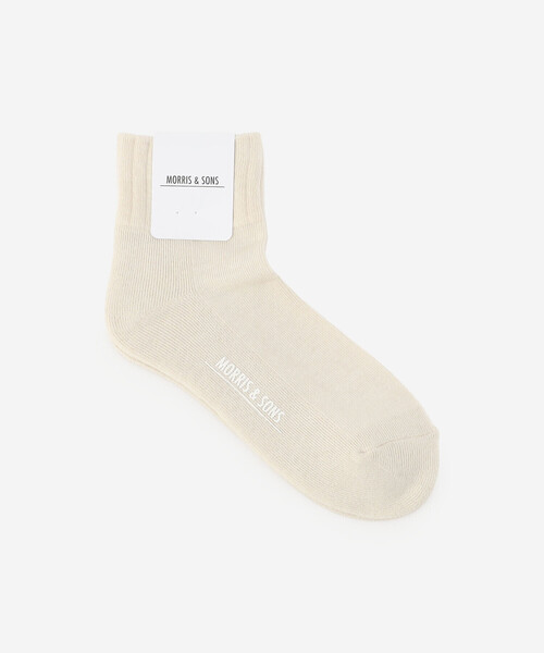 Morris & Sons(モリスアンドサンズ)の「MORRIS & SONS | ショートソックス WOMEN(ソックス/靴下・レディース・ベージュ/ライトブルー/ホワイト/レッド・WOMENS)」の7枚目の写真
