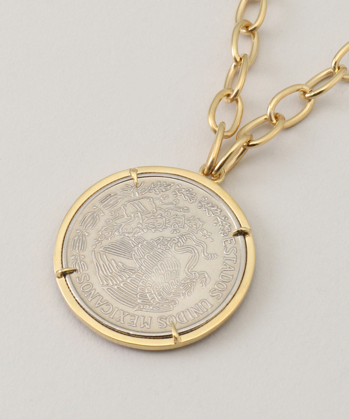FRAMeWORK（フレームワーク）の「Gabriela Artigas/ガブリエラ アルティガス PESO MEDALLION Vintage（ネックレス・レディース・ゴールド・FREE）」の4枚目の写真
