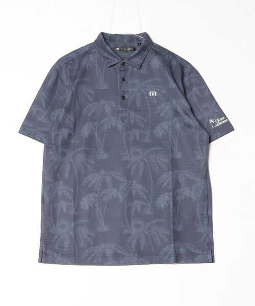トラヴィスマシュー TravisMathew 半袖パームツリープリントポロ