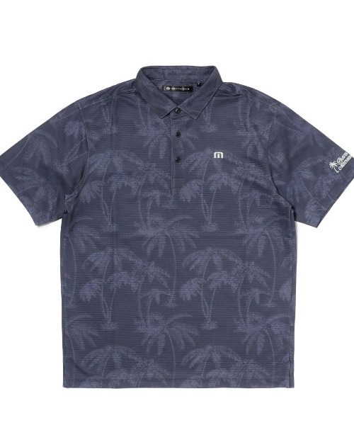トラヴィスマシュー TravisMathew 半袖パームツリープリントポロ