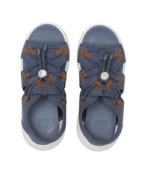 ABC-MART(エービーシーマート)の「ABC SELECT エービーシーセレクト CL VL CODE SANDAL 6 ボリュームコードサンダル 6 W2067 DENIM(サンダル・メンズ・シルバー・SMALL/MEDIUM/LARGE/X-LARGE)」の7枚目の写真
