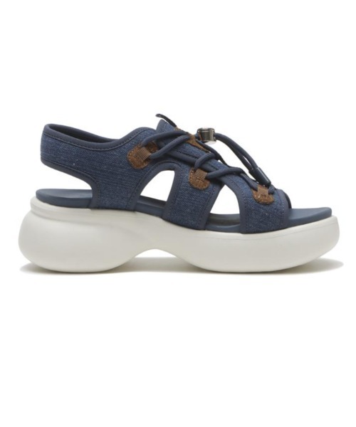 ABC-MART(エービーシーマート)の「ABC SELECT エービーシーセレクト CL VL CODE SANDAL 6 ボリュームコードサンダル 6 W2067 DENIM(サンダル・メンズ・シルバー・SMALL/MEDIUM/LARGE/X-LARGE)」の10枚目の写真