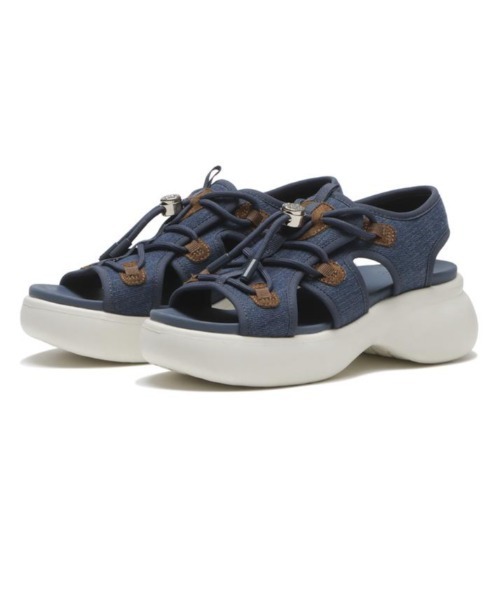 ABC-MART(エービーシーマート)の「ABC SELECT エービーシーセレクト CL VL CODE SANDAL 6 ボリュームコードサンダル 6 W2067 DENIM(サンダル・メンズ・シルバー・SMALL/MEDIUM/LARGE/X-LARGE)」の6枚目の写真