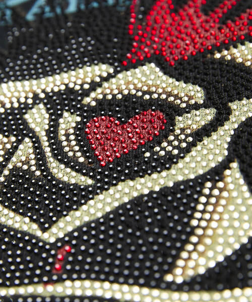FREAK'S STORE(フリークスストア)の「限定展開 Ed Hardy/エドハーディ ED HARDY ROSE R- STONE HOODIE(パーカー・メンズ・ブラック・MEDIUM/X-LARGE/LARGE)」の6枚目の写真