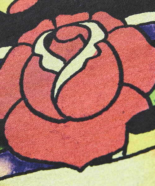 FREAK'S STORE(フリークスストア)の「限定展開 Ed Hardy/エドハーディ ED HARDY ROSE R- STONE HOODIE(パーカー・メンズ・ブラック・MEDIUM/X-LARGE/LARGE)」の12枚目の写真