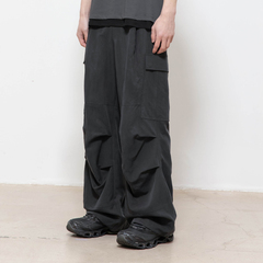 セール】【UNISEX/3サイズ展開】TRタックパラシュートパンツ（カーゴ