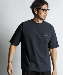 TAION（タイオン）の「TAION × DUFFER 'SUNGARD' NYLON STRETCH S S TEE:タイオン別注   ラッシュガード   水陸両用   ナイロンTシャツ   接触冷感   UVカット   アウトドア（ラッシュガード）」
