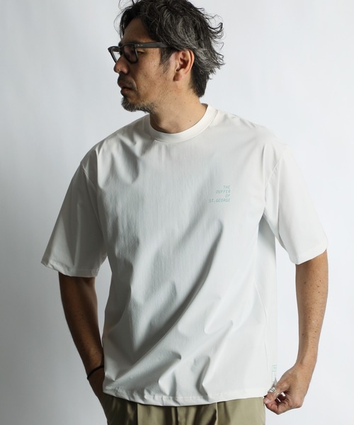 TAION × DUFFER 'SUNGARD' NYLON STRETCH S/S TEE：タイオン別注