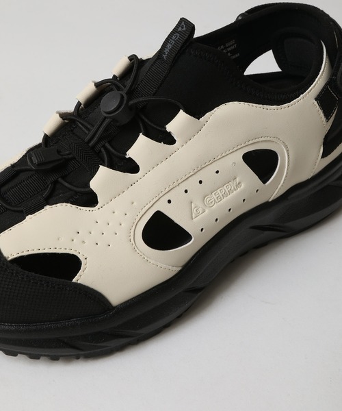 GERRY(ジェリー)の「GERRY/ジェリー 軽量 厚底 コンフォートスニーカーサンダル(メンズサイズ)(サンダル・メンズ・ブラック/ブラック×ホワイト・M/L/LL/S)」の9枚目の写真