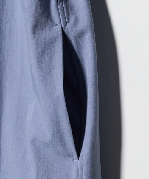 UNITED ARROWS（ユナイテッドアローズ）の「コットン スキッパー シャツ ワンピース ‐ウォッシャブル‐（ワンピース・レディース・ネイビー/オフホワイト/ライラック・36/38）」の8枚目の写真