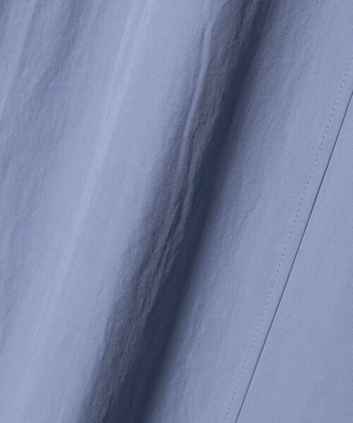 UNITED ARROWS（ユナイテッドアローズ）の「コットン スキッパー シャツ ワンピース ‐ウォッシャブル‐（ワンピース・レディース・ネイビー/オフホワイト/ライラック・36/38）」の10枚目の写真