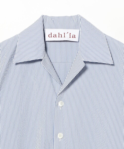 fennica（フェニカ）の「dahl'ia / シャツ ワンピース（ワンピース・レディース・ダークグリーン/ブルー・ONE SIZE）」の7枚目の写真