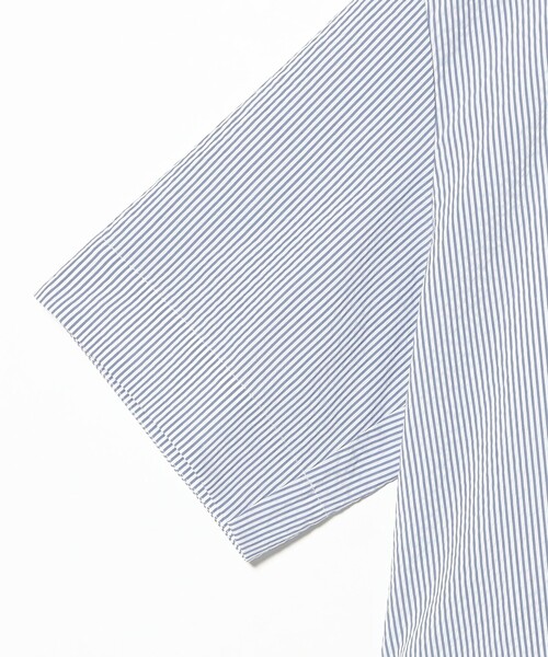 fennica（フェニカ）の「dahl'ia / シャツ ワンピース（ワンピース・レディース・ダークグリーン/ブルー・ONE SIZE）」の8枚目の写真