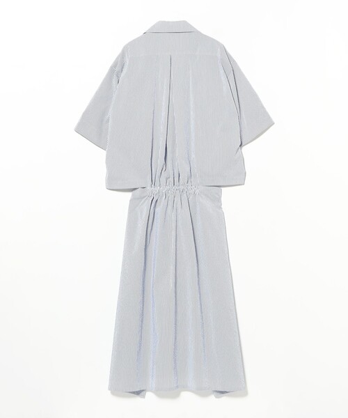 fennica（フェニカ）の「dahl'ia / シャツ ワンピース（ワンピース・レディース・ダークグリーン/ブルー・ONE SIZE）」の10枚目の写真