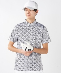 【FILA GOLF:フィラゴルフ】半袖ジャガードシャツ ゴルフ