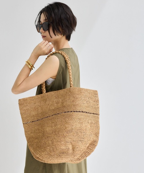 インドネシア館で購入したカゴ（M） BARNYARDSTORM / MADE IN MADA(メイド イン マダ) / ALICE M LACEBAG