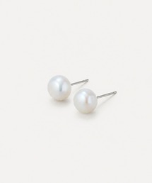 【金属アレルギー対応】シェルパール ミニマルスタッドピアス