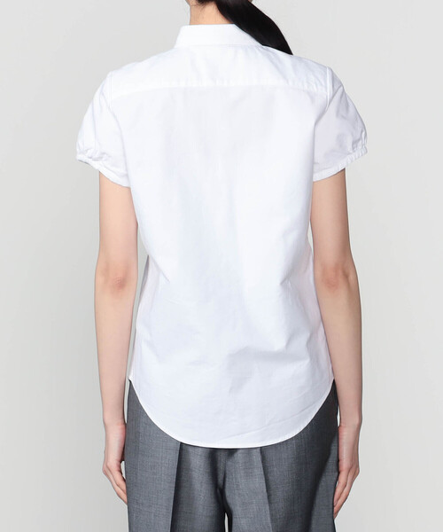 GYMPHLEX(ジムフレックス)の「Gymphlex | オックスフォード フレンチスリーブシャツ WOMEN(シャツ/ブラウス・レディース・ブルー/ホワイト・14/12)」の12枚目の写真