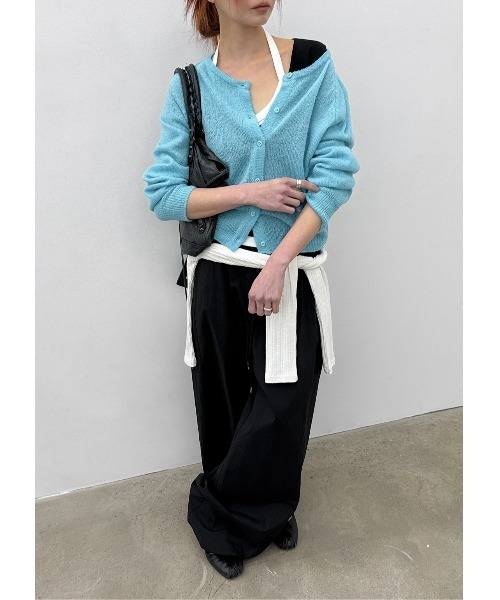 BLACKUP（ブラックアップ）の「[MADE] レニブフォールディング2WAYワイドパンツ（その他パンツ・レディース・ライトベージュ/ブラック/ネイビー・FREE）」の13枚目の写真