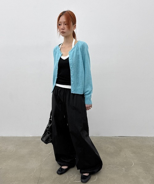 BLACKUP（ブラックアップ）の「[MADE] レニブフォールディング2WAYワイドパンツ（その他パンツ・レディース・ライトベージュ/ブラック/ネイビー・FREE）」の15枚目の写真