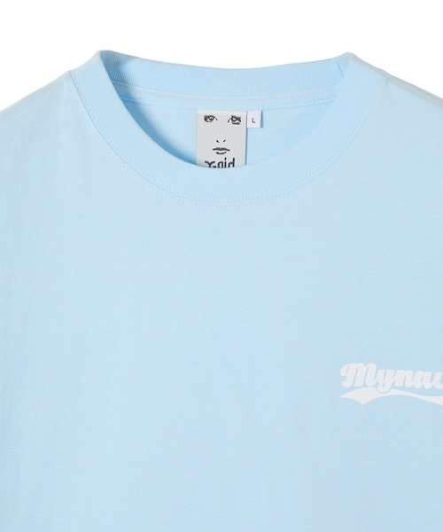 X-girl SPORTS(エックスガールスポーツ)の「MAI S WE FAN GOODS S/S TEE/マイナビ仙台レディース(Tシャツ/カットソー・メンズ・ライトブルー/ホワイト・X-LARGE/LARGE/MEDIUM/SMALL)」の8枚目の写真