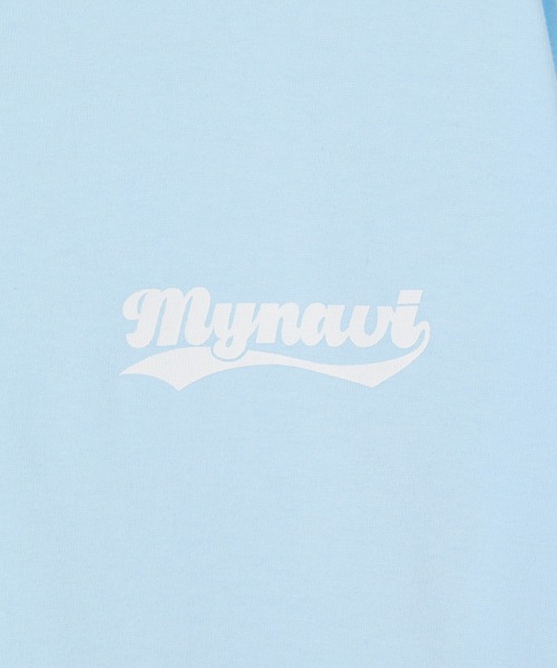 X-girl SPORTS(エックスガールスポーツ)の「MAI S WE FAN GOODS S/S TEE/マイナビ仙台レディース(Tシャツ/カットソー・メンズ・ライトブルー/ホワイト・X-LARGE/LARGE/MEDIUM/SMALL)」の9枚目の写真