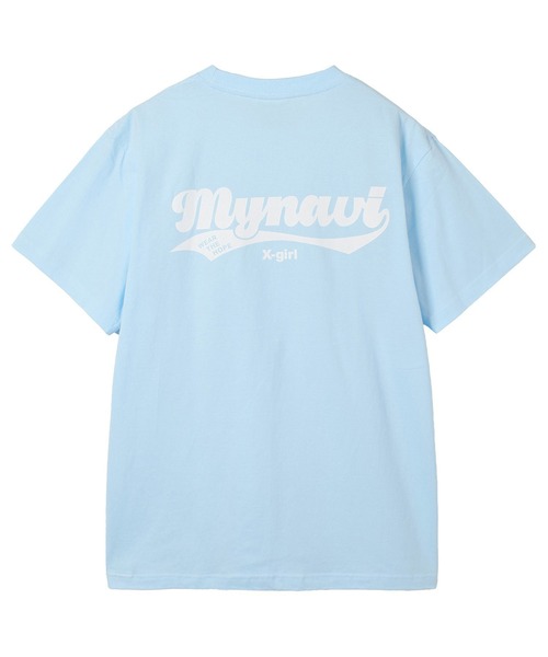 X-girl SPORTS(エックスガールスポーツ)の「MAI S WE FAN GOODS S/S TEE/マイナビ仙台レディース(Tシャツ/カットソー・メンズ・ライトブルー/ホワイト・X-LARGE/LARGE/MEDIUM/SMALL)」の16枚目の写真