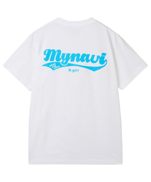 X-girl SPORTS(エックスガールスポーツ)の「MAI S WE FAN GOODS S/S TEE/マイナビ仙台レディース(Tシャツ/カットソー・メンズ・ライトブルー/ホワイト・X-LARGE/LARGE/MEDIUM/SMALL)」の15枚目の写真