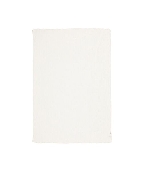 Francfranc（フランフラン）の「ひんやり リップル ブランケット シングル 1400×2000 冷感 くしゅくしゅ（ブランケット・レディース・ホワイト・FREE）」の6枚目の写真