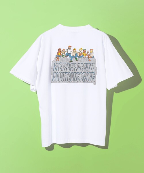 City Ambient Products(シティアンビエントプロダクツ)の「BIG ROCK CANDY MOUNTAINEERING: Granite Groupie Tシャツ(Tシャツ/カットソー・メンズ・ホワイト・MEDIUM/LARGE)」の2枚目の写真