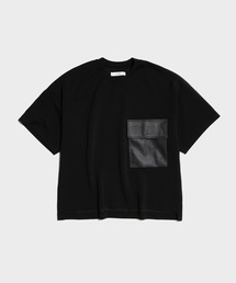 【UJOH HOMME/ウジョーオム】M732-T58-201別注Belt Pocket Cropped T