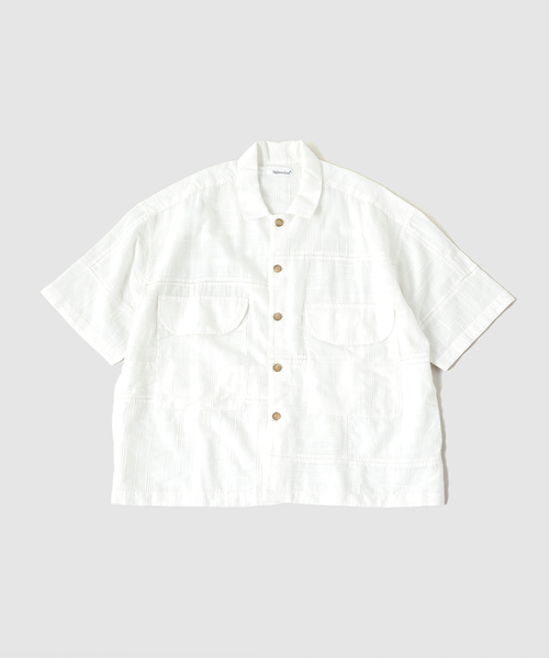 JOURNAL STANDARD(ジャーナルスタンダード)の「Eighteen East S/S AGEROLA(シャツ/ブラウス・メンズ・アイボリー・LARGE/MEDIUM)」の1枚目の写真
