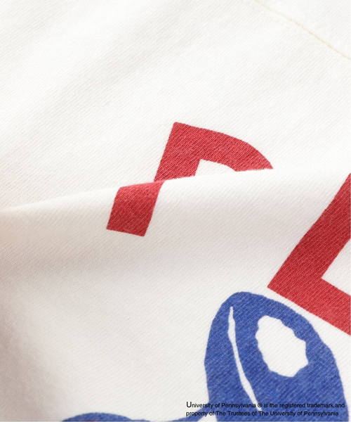 Russell Athletic(ラッセルアスレティック)の「Russell Athletic 別注 ベースボール7/S Tシャツ(Tシャツ/カットソー・メンズ・ワインレッド/ホワイト/ネイビー・LARGE/MEDIUM)」の5枚目の写真