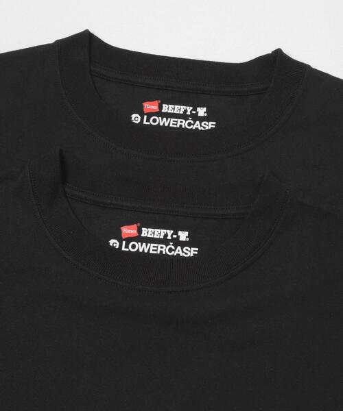 URBAN RESEARCH（アーバンリサーチ）の「HANES×LOWERCASE　LOWERCASE 2P BEEFY-T SS（Tシャツ/カットソー・メンズ・ホワイト系その他/グレー/ホワイト/ブラック/ネイビー・XX-LARGE/X-LARGE/LARGE/MEDIUM）」の17枚目の写真