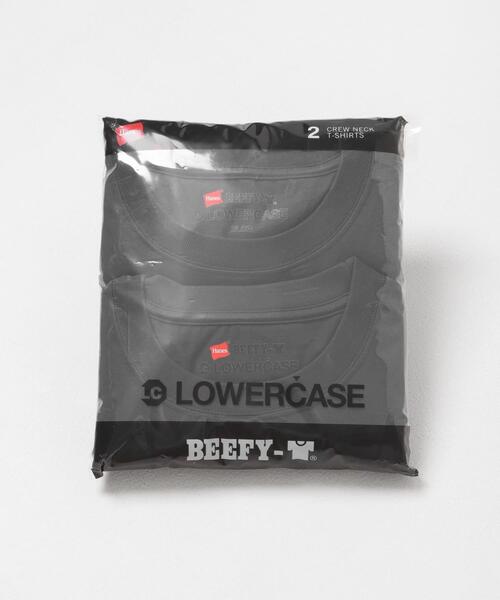 URBAN RESEARCH（アーバンリサーチ）の「HANES×LOWERCASE　LOWERCASE 2P BEEFY-T SS（Tシャツ/カットソー・メンズ・ホワイト系その他/グレー/ホワイト/ブラック/ネイビー・XX-LARGE/X-LARGE/LARGE/MEDIUM）」の18枚目の写真