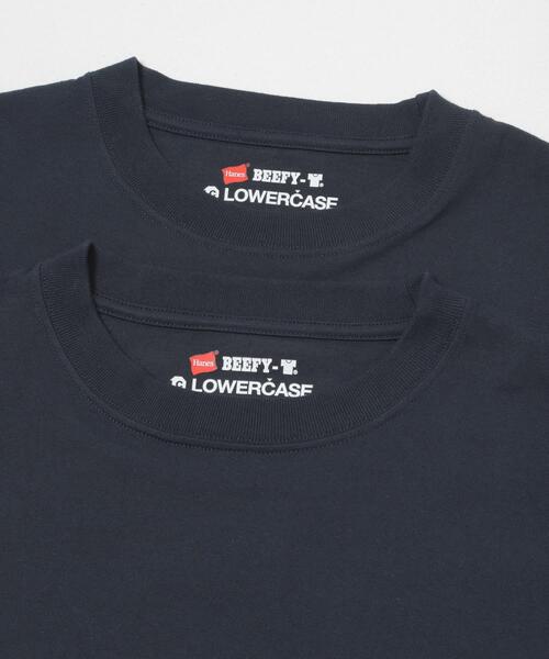 URBAN RESEARCH(アーバンリサーチ)の「HANES×LOWERCASE LOWERCASE 2P BEEFY-T SS(Tシャツ/カットソー・メンズ・ホワイト系その他/グレー/ホワイト/ブラック/ネイビー・XX-LARGE/X-LARGE/LARGE/MEDIUM)」の21枚目の写真