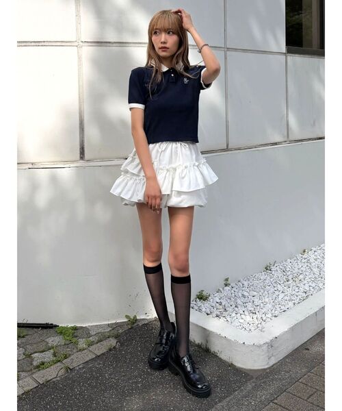 CALNAMUR(カルナムール)の「バルーンキュロット(その他パンツ・レディース・その他1/ブラック/ホワイト・FREE)」の16枚目の写真