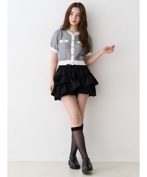 CALNAMUR(カルナムール)の「バルーンキュロット(その他パンツ・レディース・その他1/ブラック/ホワイト・FREE)」の7枚目の写真