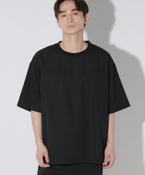 LAKOLE(ラコレ)の「ドライワッシャープルオーバー / 666561(Tシャツ/カットソー・メンズ・ダークオリーブ/ブラック/ライトグレー/モカ・LARGE/X-LARGE/MEDIUM)」の2枚目の写真