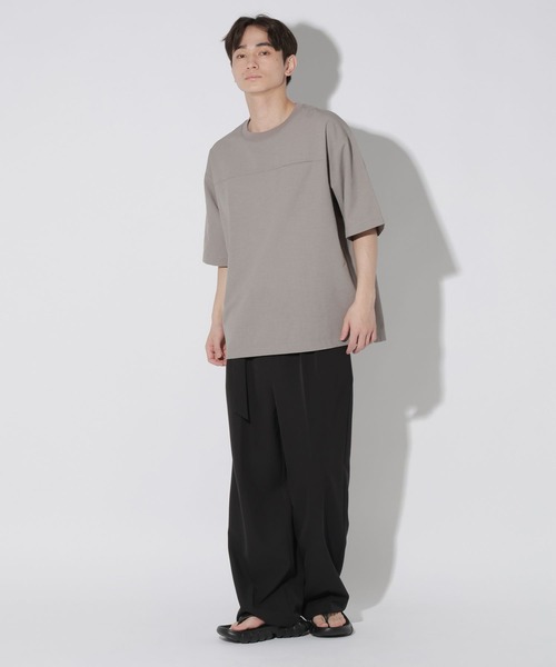 LAKOLE(ラコレ)の「ドライワッシャープルオーバー / 666561(Tシャツ/カットソー・メンズ・ダークオリーブ/ブラック/ライトグレー/モカ・LARGE/X-LARGE/MEDIUM)」の5枚目の写真