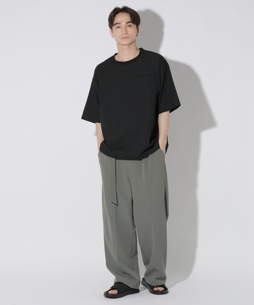 LAKOLE(ラコレ)の「ドライワッシャープルオーバー / 666561(Tシャツ/カットソー・メンズ・ダークオリーブ/ブラック/ライトグレー/モカ・LARGE/X-LARGE/MEDIUM)」の9枚目の写真