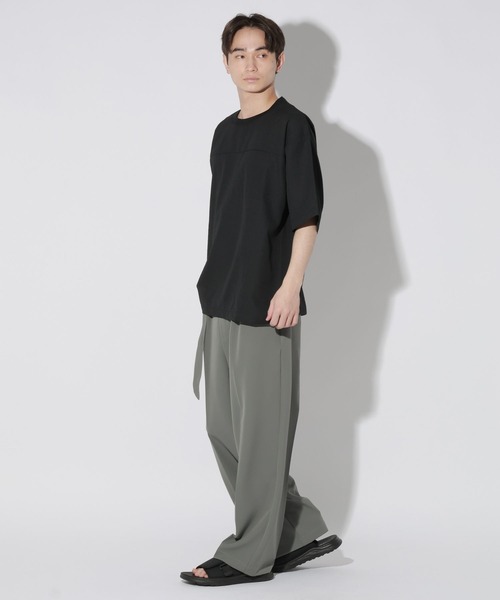 LAKOLE(ラコレ)の「ドライワッシャープルオーバー / 666561(Tシャツ/カットソー・メンズ・ダークオリーブ/ブラック/ライトグレー/モカ・LARGE/X-LARGE/MEDIUM)」の11枚目の写真