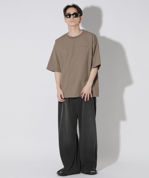 LAKOLE(ラコレ)の「ドライワッシャープルオーバー / 666561(Tシャツ/カットソー・メンズ・ダークオリーブ/ブラック/ライトグレー/モカ・LARGE/X-LARGE/MEDIUM)」の15枚目の写真