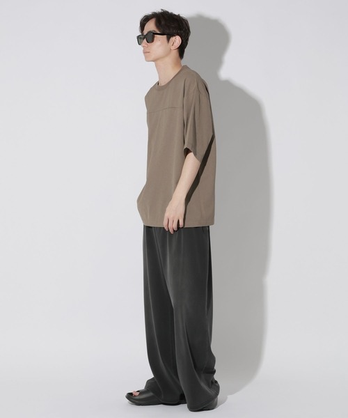 LAKOLE(ラコレ)の「ドライワッシャープルオーバー / 666561(Tシャツ/カットソー・メンズ・ダークオリーブ/ブラック/ライトグレー/モカ・LARGE/X-LARGE/MEDIUM)」の16枚目の写真