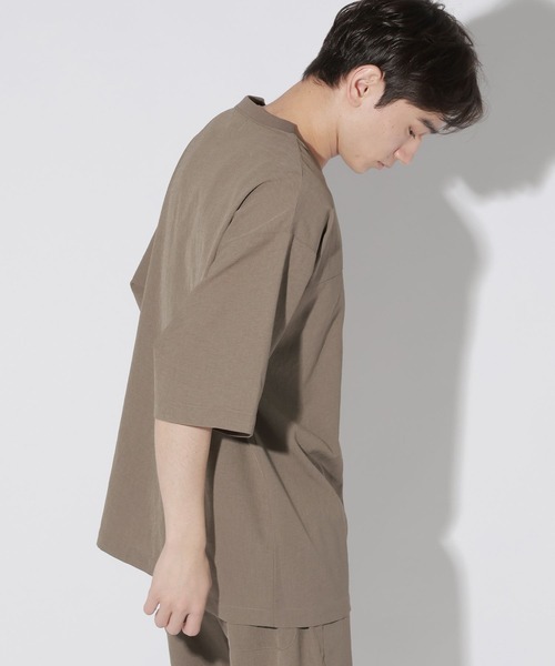 LAKOLE(ラコレ)の「ドライワッシャープルオーバー / 666561(Tシャツ/カットソー・メンズ・ダークオリーブ/ブラック/ライトグレー/モカ・LARGE/X-LARGE/MEDIUM)」の18枚目の写真