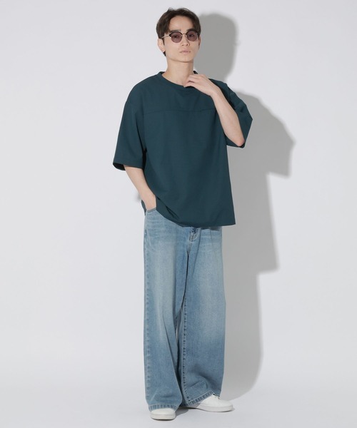 LAKOLE(ラコレ)の「ドライワッシャープルオーバー / 666561(Tシャツ/カットソー・メンズ・ダークオリーブ/ブラック/ライトグレー/モカ・LARGE/X-LARGE/MEDIUM)」の20枚目の写真