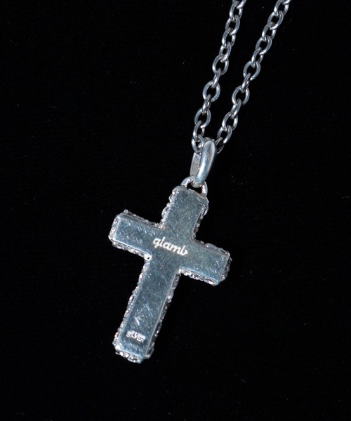 glamb(グラム)の「Odyssey Cross Necklace / オデッセイクロスネックレス(ネックレス・メンズ・ブラック/シルバー・FREE)」の13枚目の写真