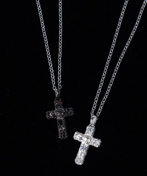 glamb(グラム)の「Odyssey Cross Necklace / オデッセイクロスネックレス(ネックレス・メンズ・ブラック/シルバー・FREE)」の15枚目の写真